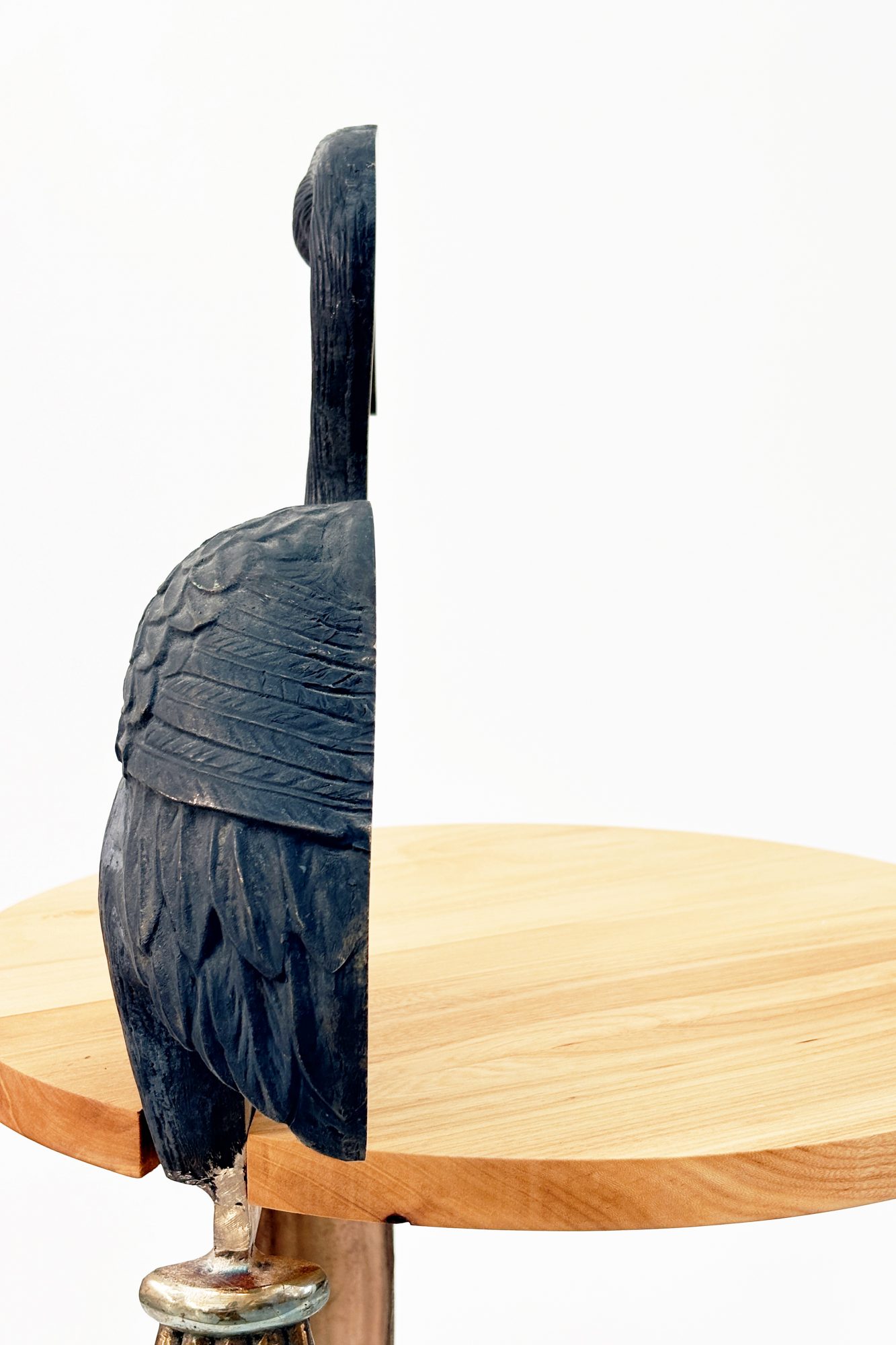 guéridon au héron - Ker Xavier