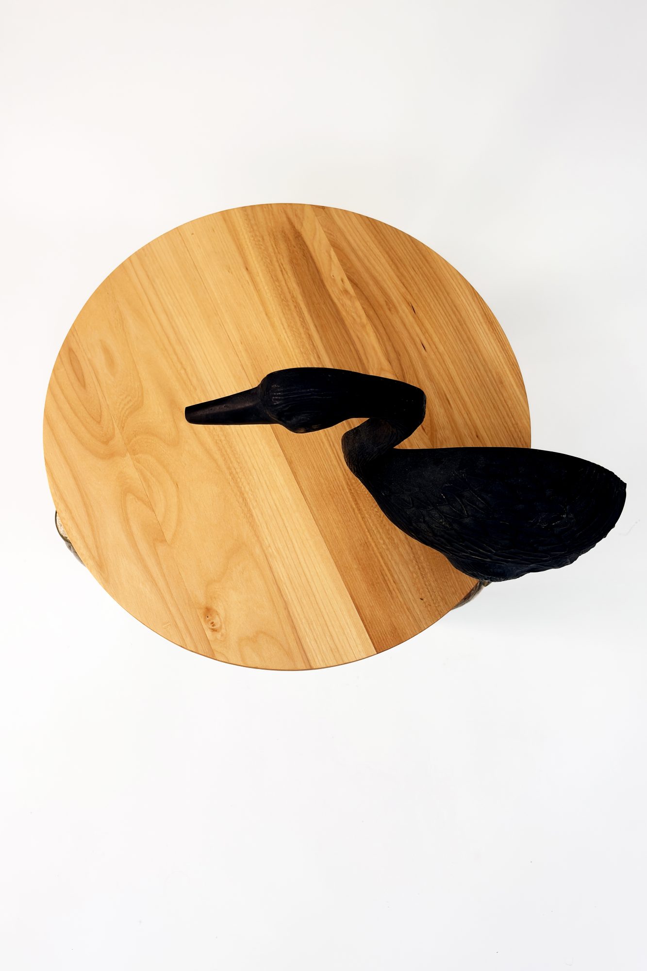 guéridon au héron - Ker Xavier